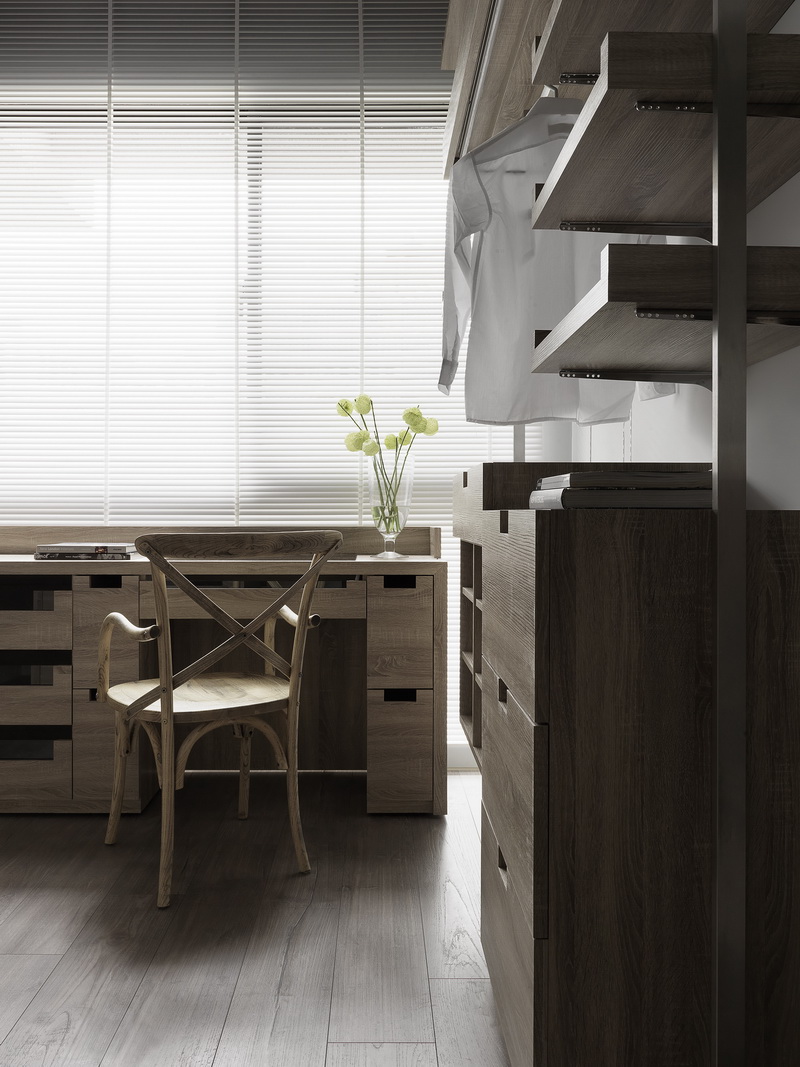 橙白设计——《内湖》45平现代风-9