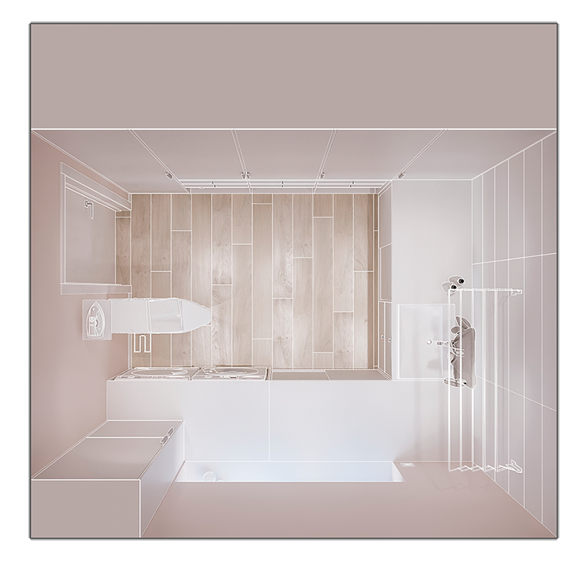 巴塞罗那 95㎡温暖柔和两居室丨西班牙巴塞罗那丨NOVOSAD ARCHITECTS-64