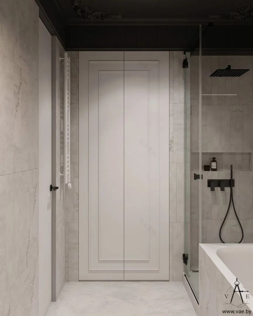 明斯克 LCD“Mayak”90㎡现代雅居,绿色木色添温馨-40