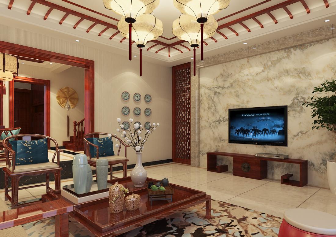 
水墨中国联排别墅543 -0