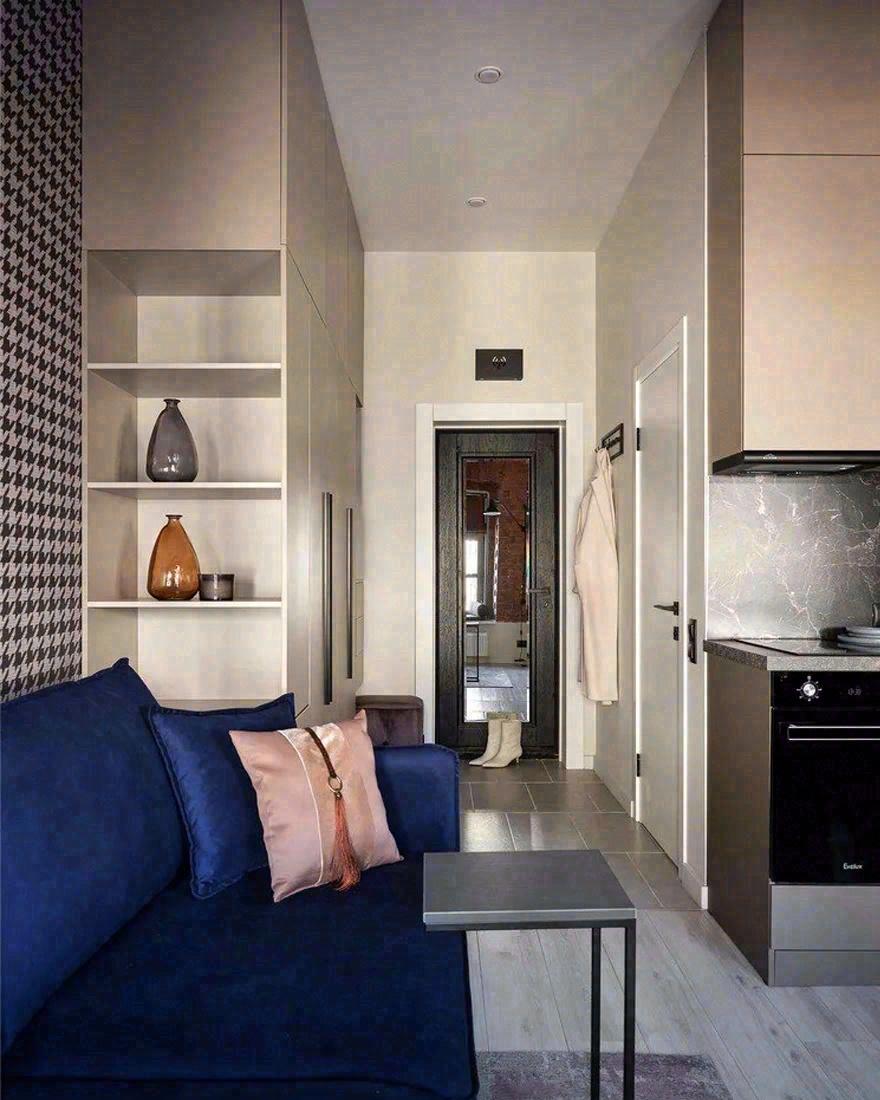 现代工业风 loft 公寓设计丨zhelnata-31