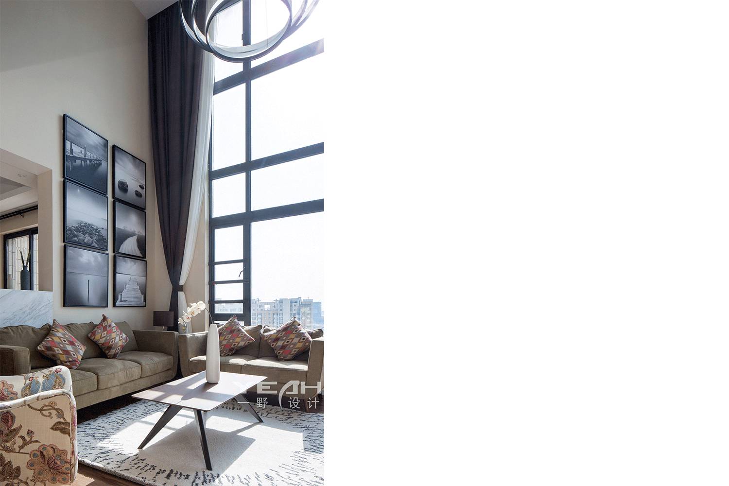 简约大气,美式风情——一野设计打造东湖大郡 180㎡复式美居-12