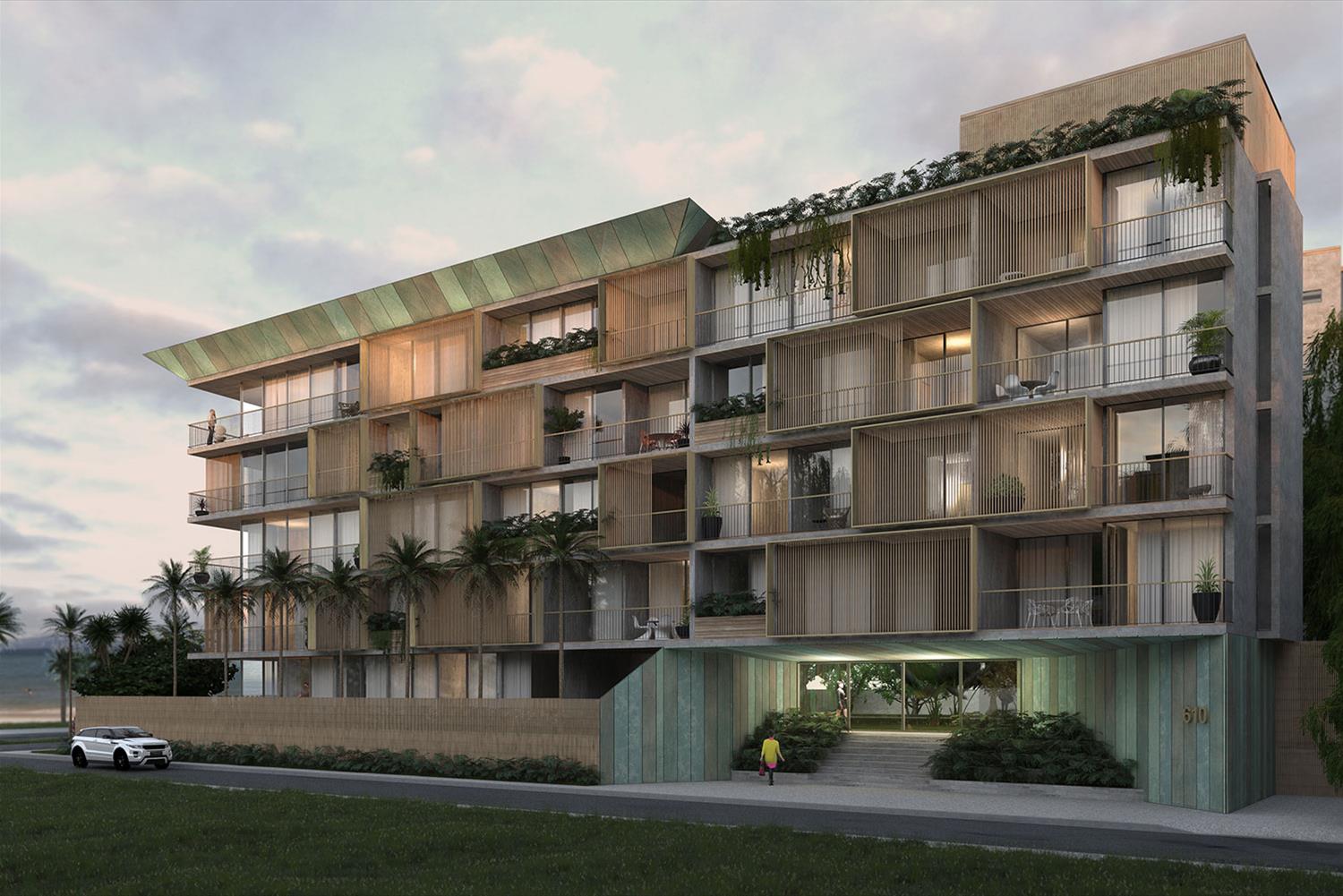 巴西 Bambu Atmosfera 住宅楼-2