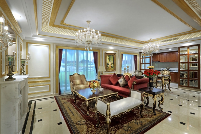 南宁霖峰壹号欧式宫廷风格样板房设计丨中国南宁-6