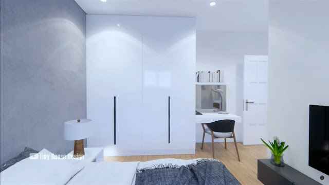 7·5 · 8 m现代两居室房屋设计及详细规划-15