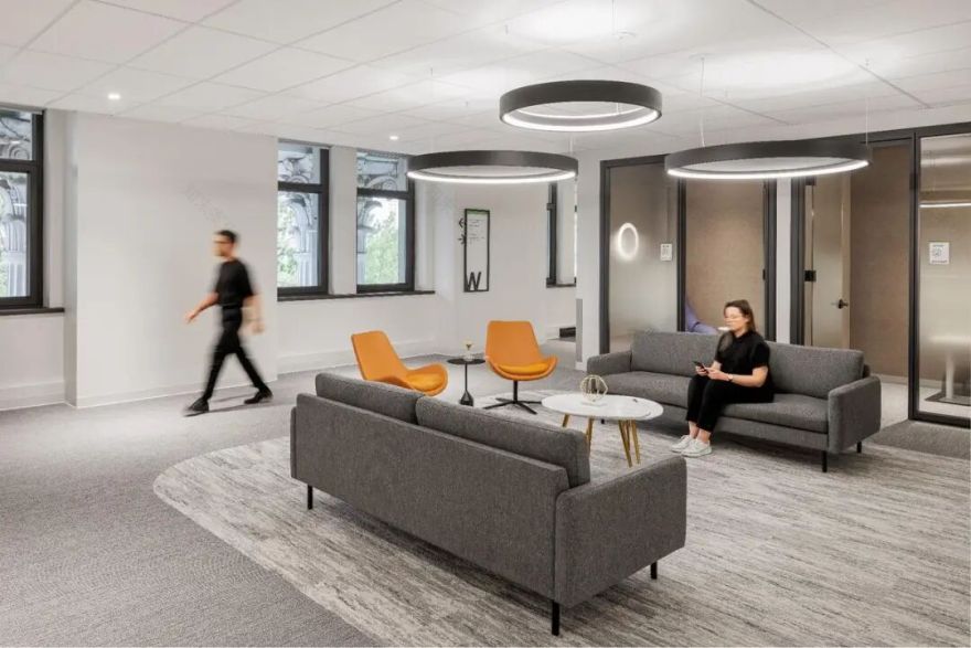 Sun Life永明金融蒙特利尔总部设计丨加拿大蒙特利尔丨Metaphore Design,Luxtec照明团队-14