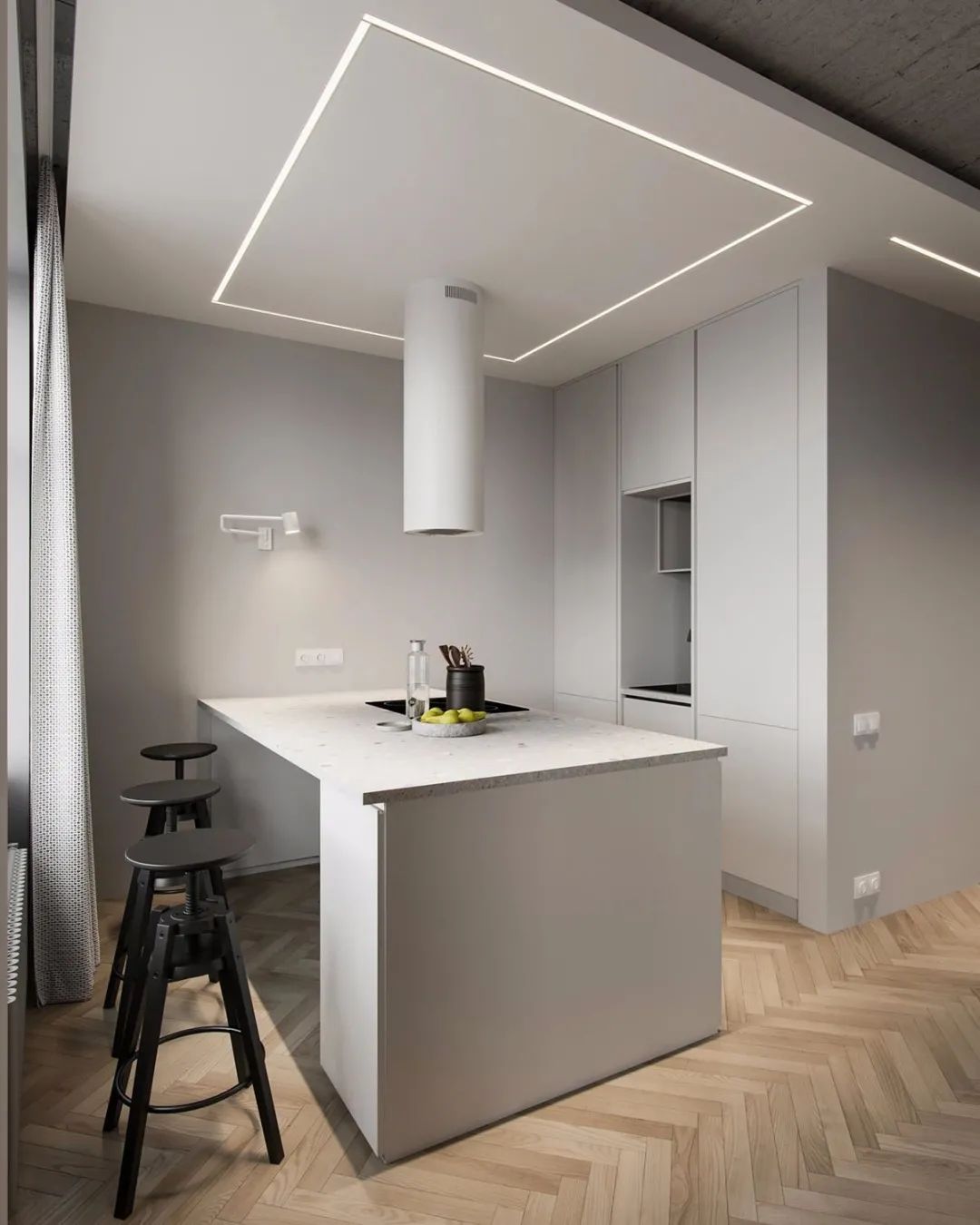 37㎡“首饰盒子”公寓，演绎现代都市舒适生活-31