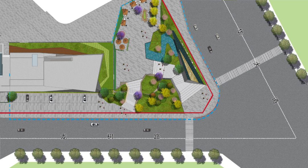 以折线力量，突破场所的边界 ▏旭辉华宇锦绣广场-51