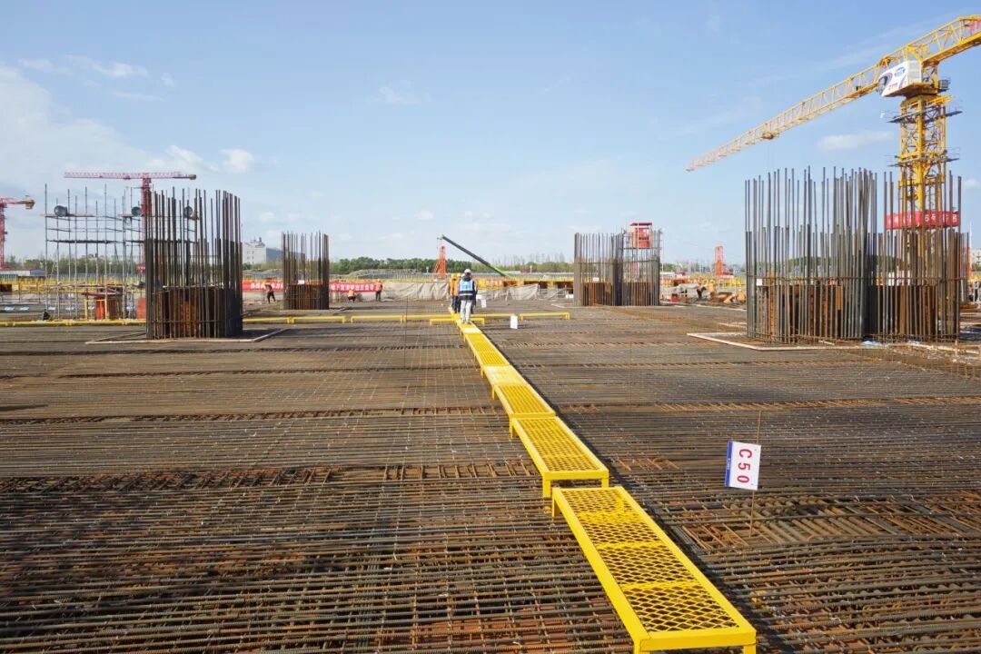 东方枢纽上海东站一工区全面进入上部结构施工！-24