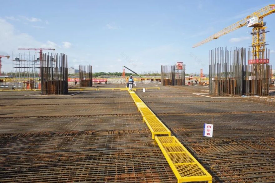 东方枢纽上海东站一工区全面进入上部结构施工!-24