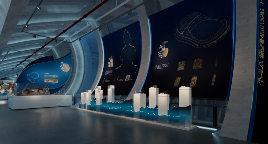 广东海丝馆两大核心展区盛大启幕,龙邦博展以创新设计重构海丝史诗-9