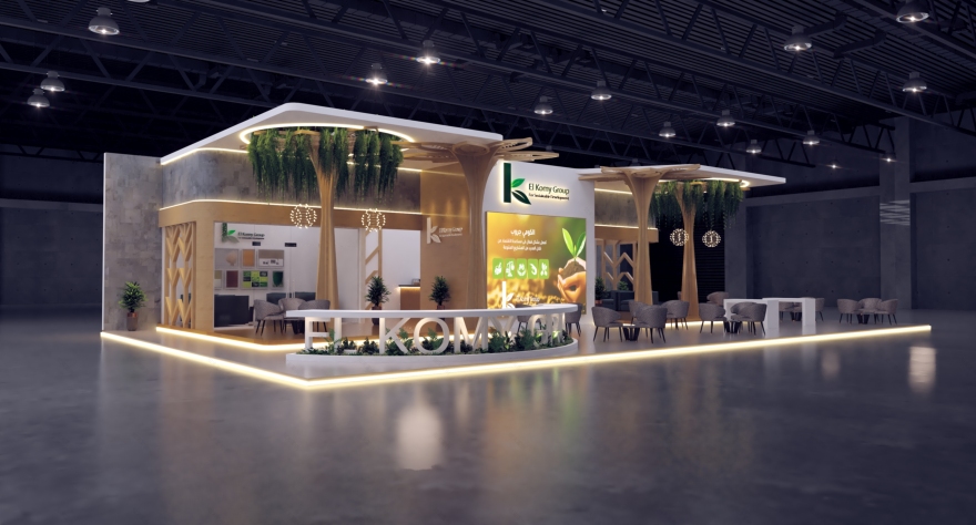 Elkomy 展览摊位设计丨埃及丨ElKomy Group-5