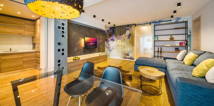 布加勒斯特72平米艺术风格公寓丨罗马尼亚布加勒斯特丨Studio3plus-25