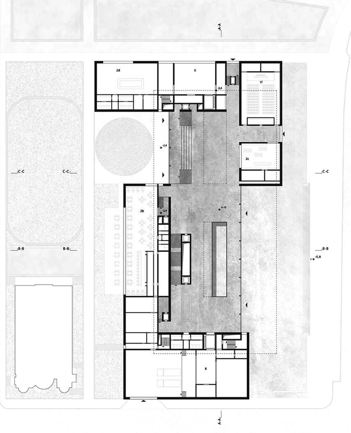 柏林现代艺术博物馆丨德国柏林丨Jan Kleihues与Johannes Kressner-6