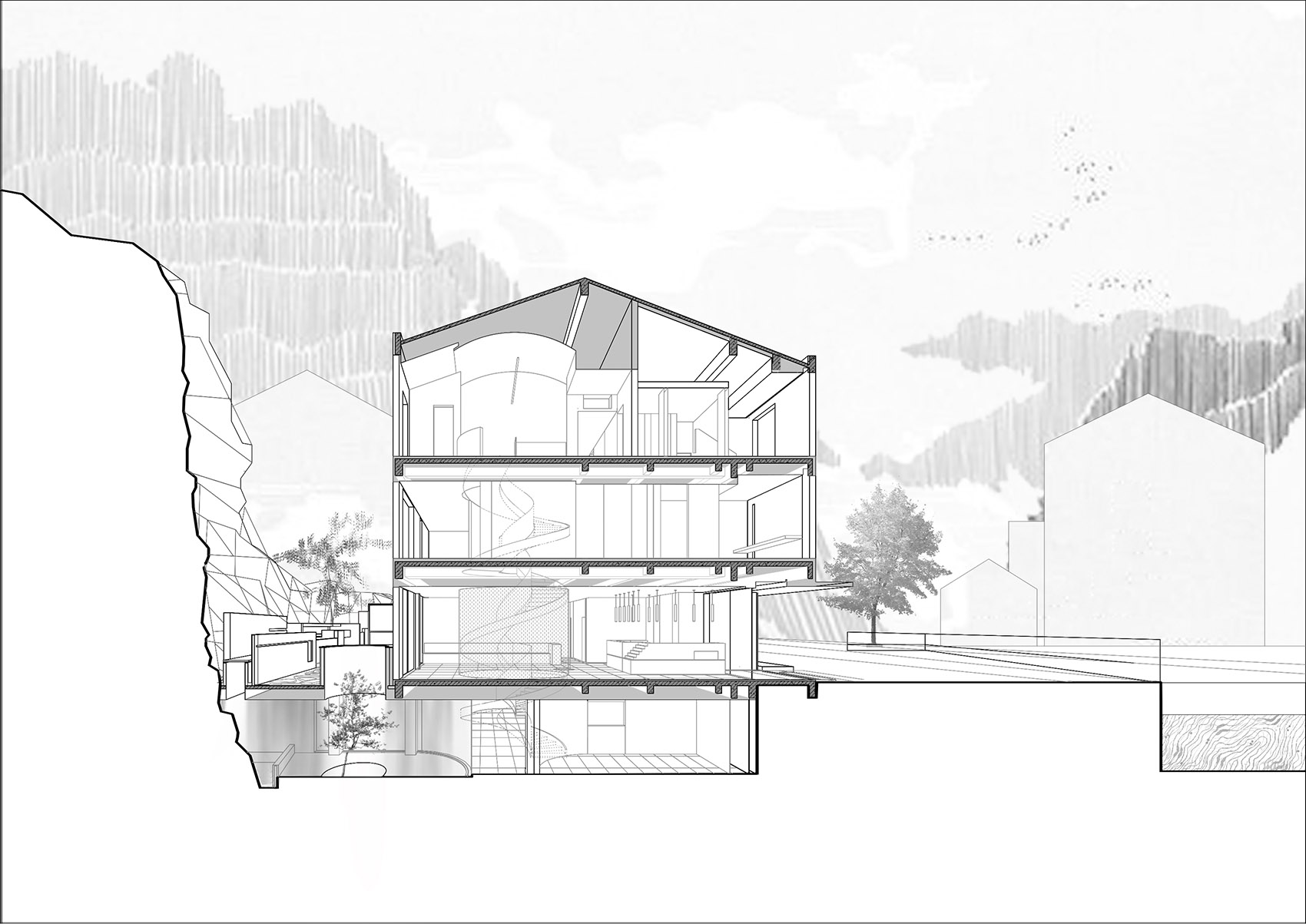 23湾岩壁酒店丨中国江苏丨素建筑设计事务所-123