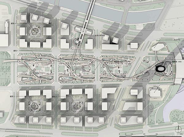 Zhengzhou New District Transportation Core Area-2