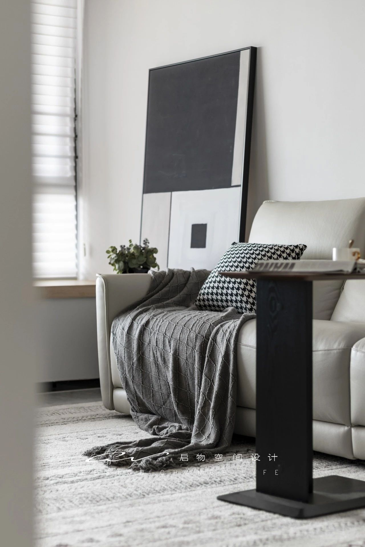 南山 110㎡简约之家,隐藏管线、吧台设计、一墙多用电视墙-35