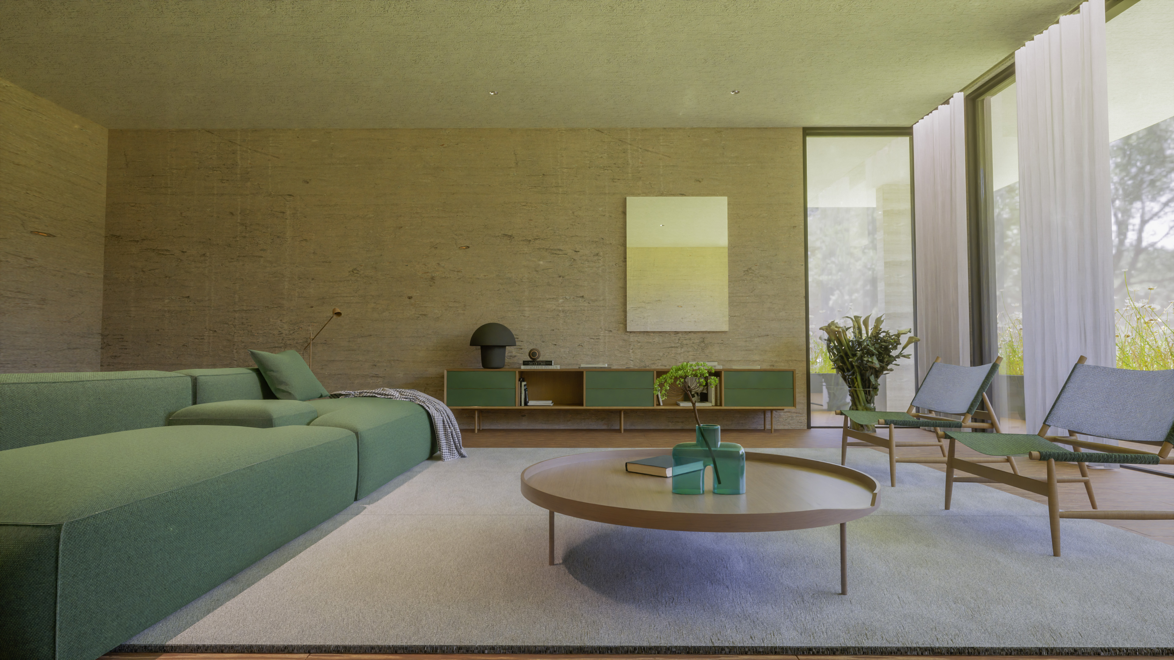 sala de estar (olive green)-5