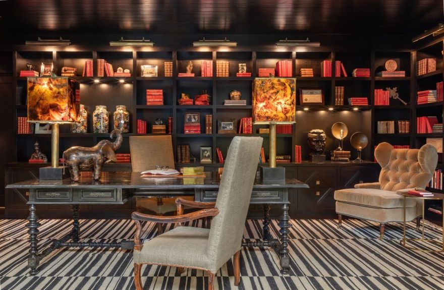 比弗利山庄住宅设计丨美国丨Erin Martin及其设计机构-27