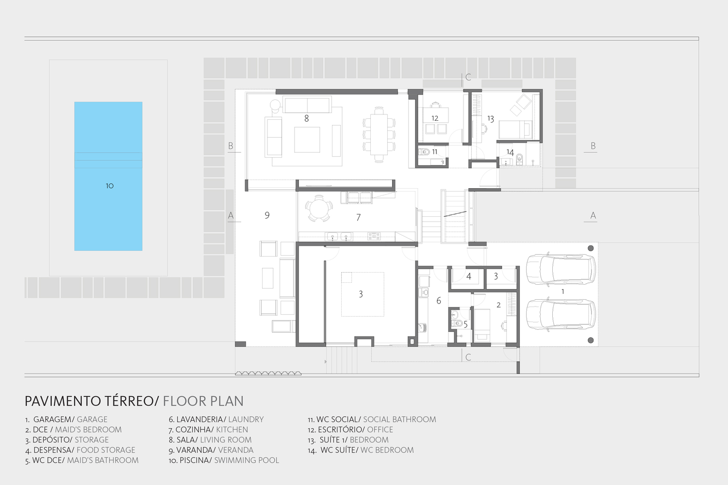 巴西 636 住宅 | 现代与传统的对话-15