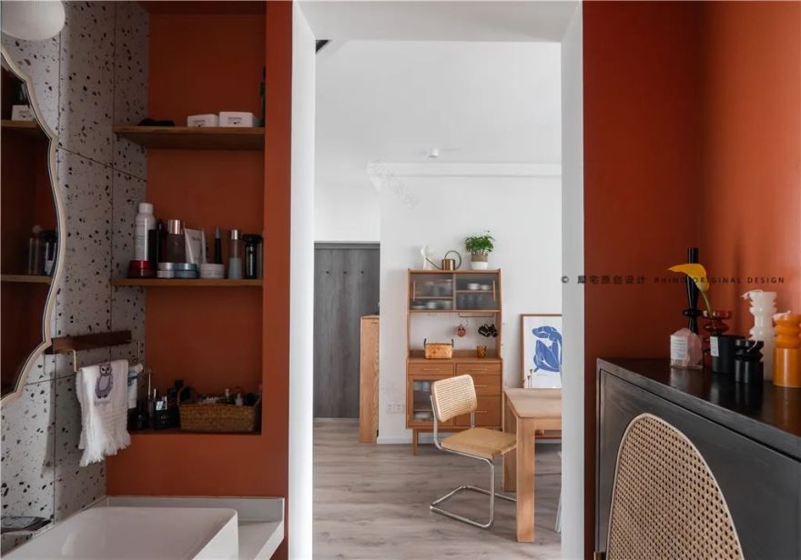 103㎡“斜切”户型,偷出 3 功能区!-62