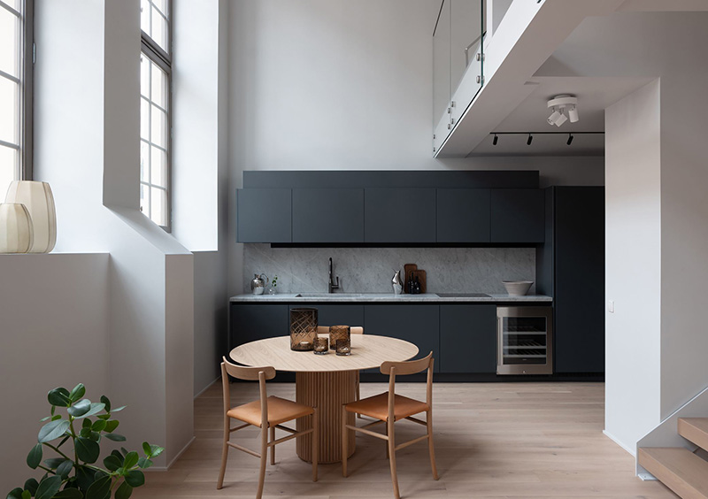 斯德哥尔摩百年体育馆改造成简约北欧风公寓-8