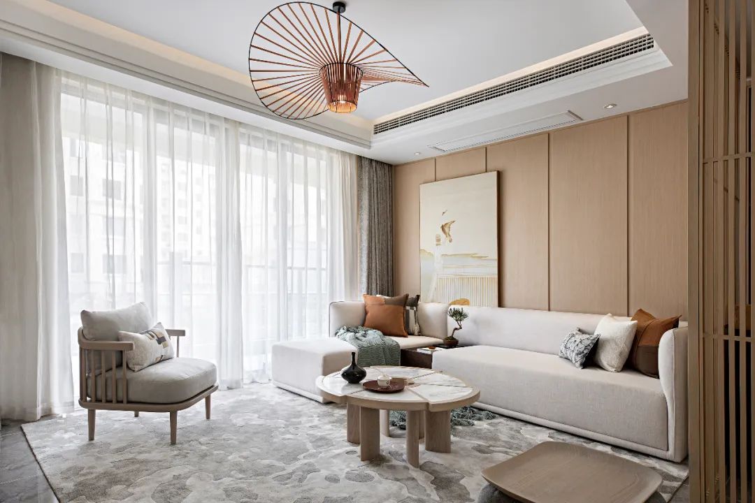 新中式家居设计 | 素雅风雅，演绎传统与现代交融之美-12