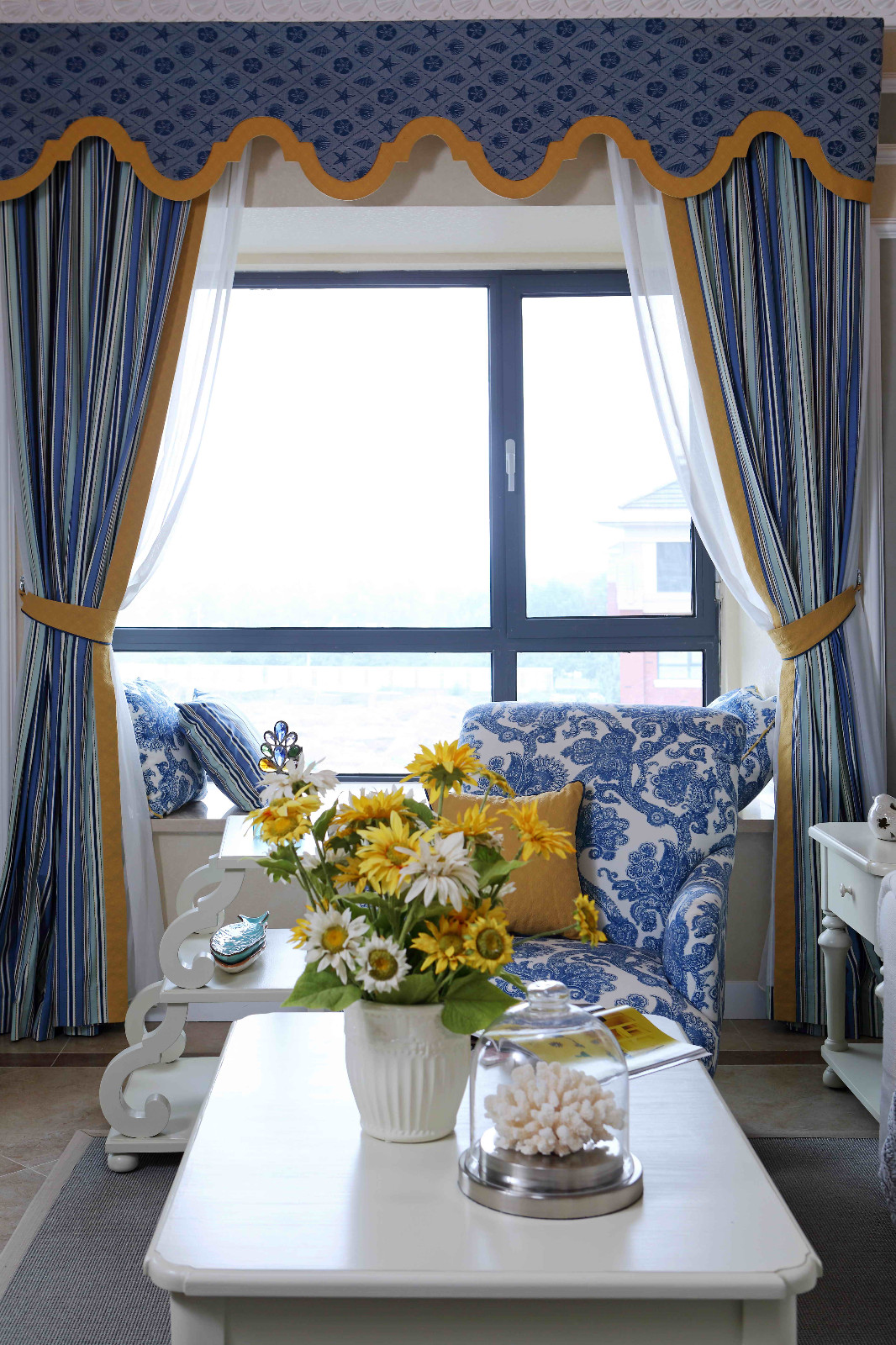 山语城 C2 样板间 | 美式田园风格挑空之家-14