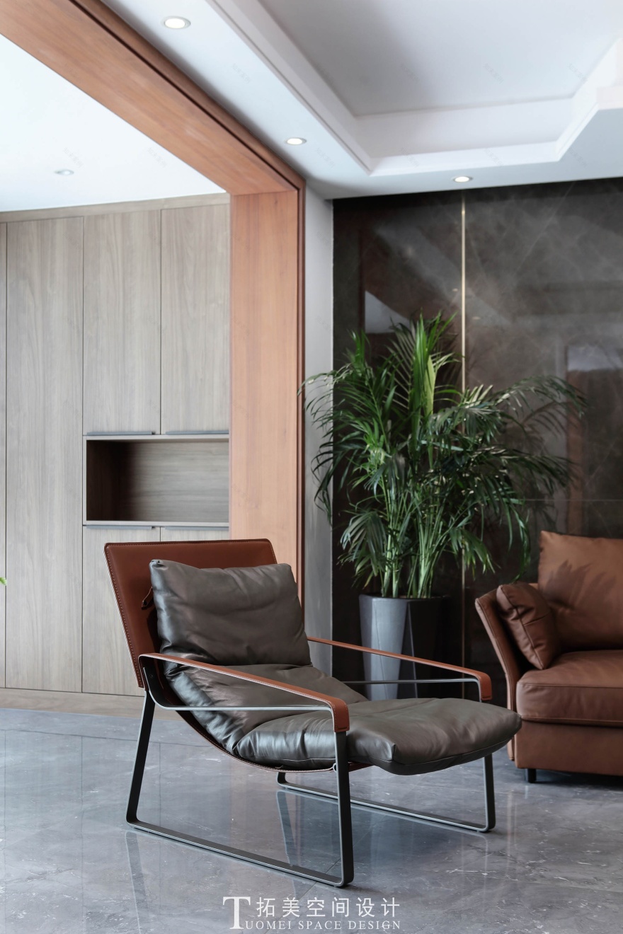 280㎡现代顶层复式丨中国丨拓美空间设计-14