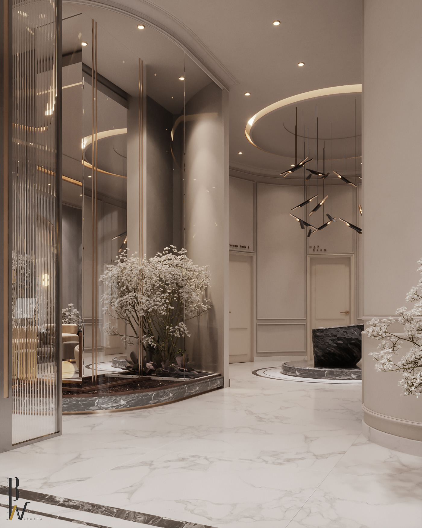 Beauty Center 设计丨阿联酋丨Black N White-17