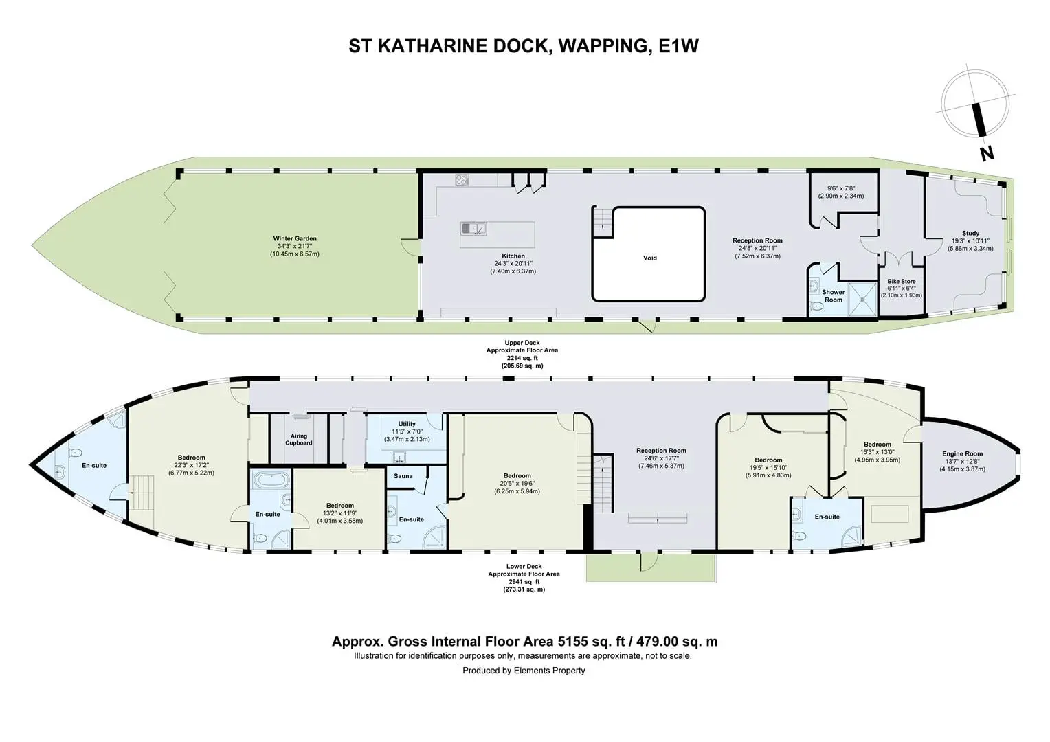 伦敦独特设计师 houseboat,水岸优雅舒适居所-13