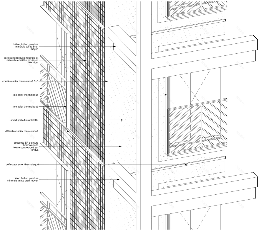 The Athletes' Village - Îlot Quinconces Plot 5 Sector D1 / Brenac & Gonzalez & Associés-41
