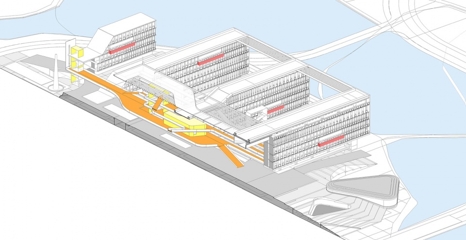 广东石油化工学院公共教学组团——依山傍水,打造生态校园-59