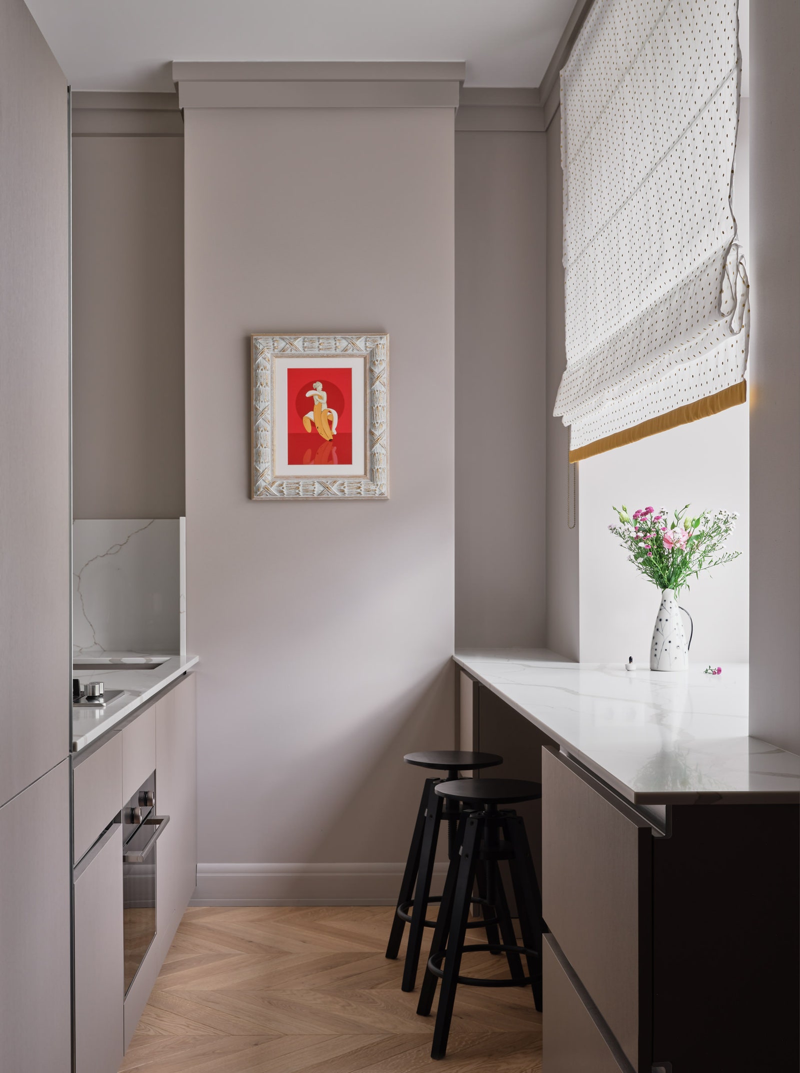 莫斯科历史建筑中的现代公寓设计-19