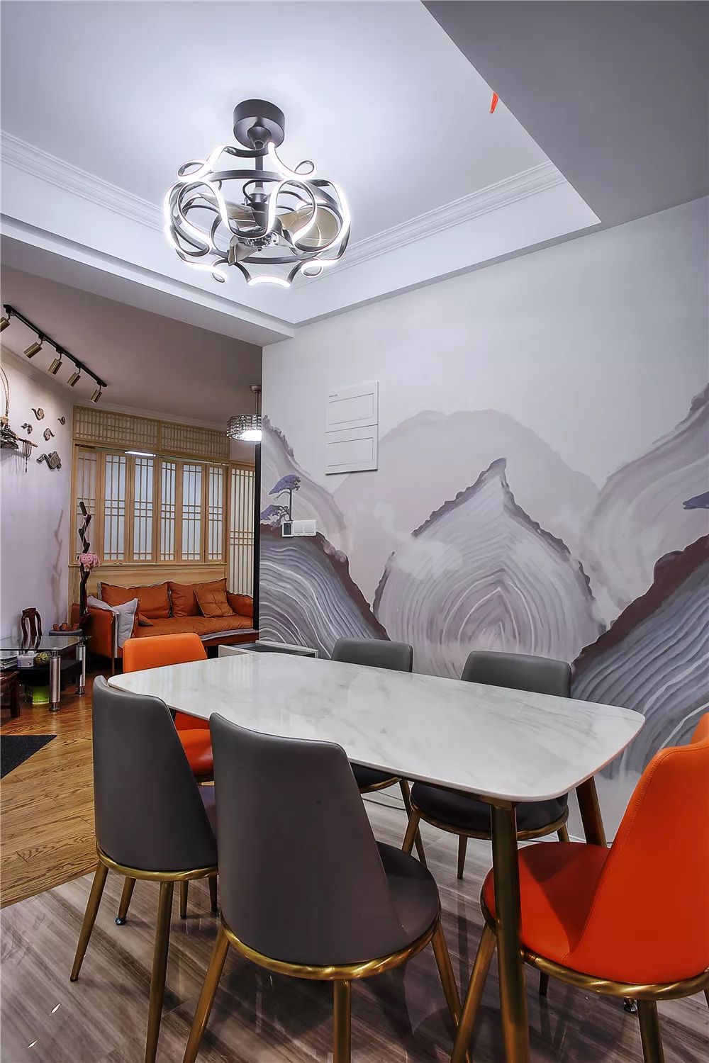 当和室遇上简约轻奢，当原木搭配皮质，让你的家永远有一种新鲜感！-22