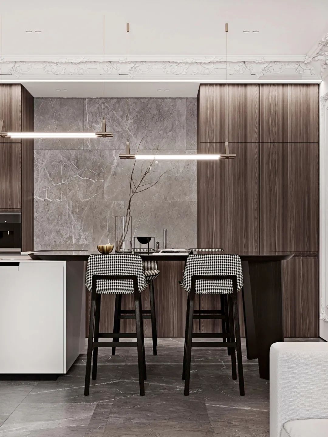 简约古典风格的空间美学演绎丨PRIMESTUDIA,MART Architects-72