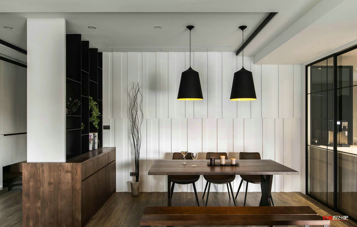 浩室空间设计 | 80坪 ‧ 混搭风            
            -6