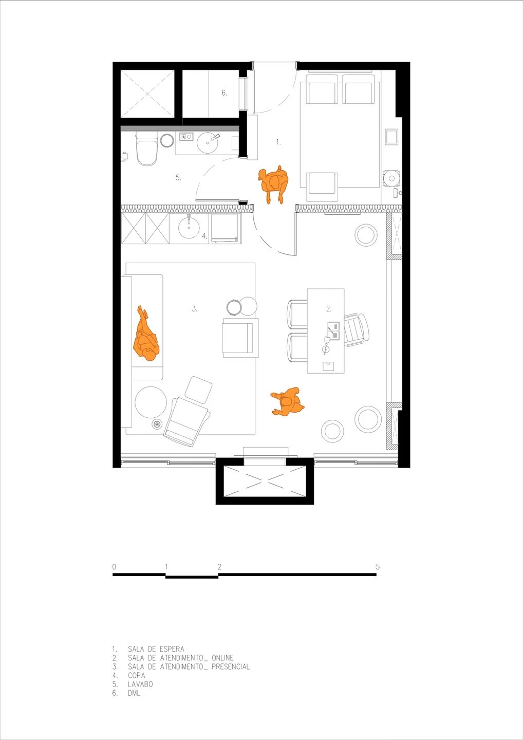 TS 心理治疗诊所丨巴西马托格罗索丨HORA Arquitetura & Design-15