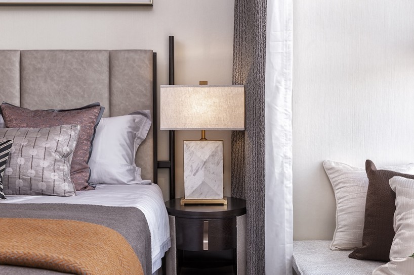 山西太原远大凤玺湾样板间——现代中式风格-4