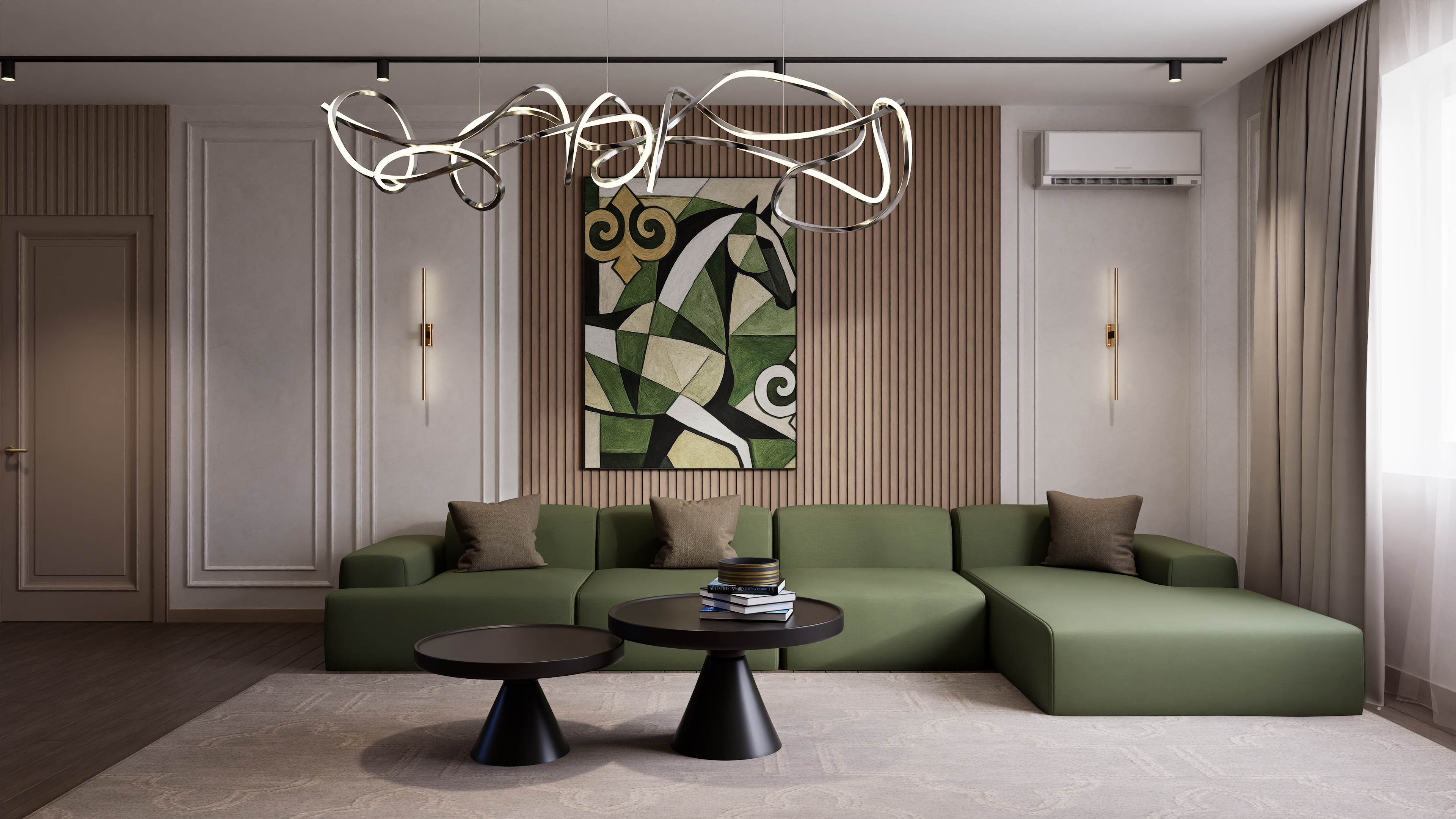 The modern livingroom design-2