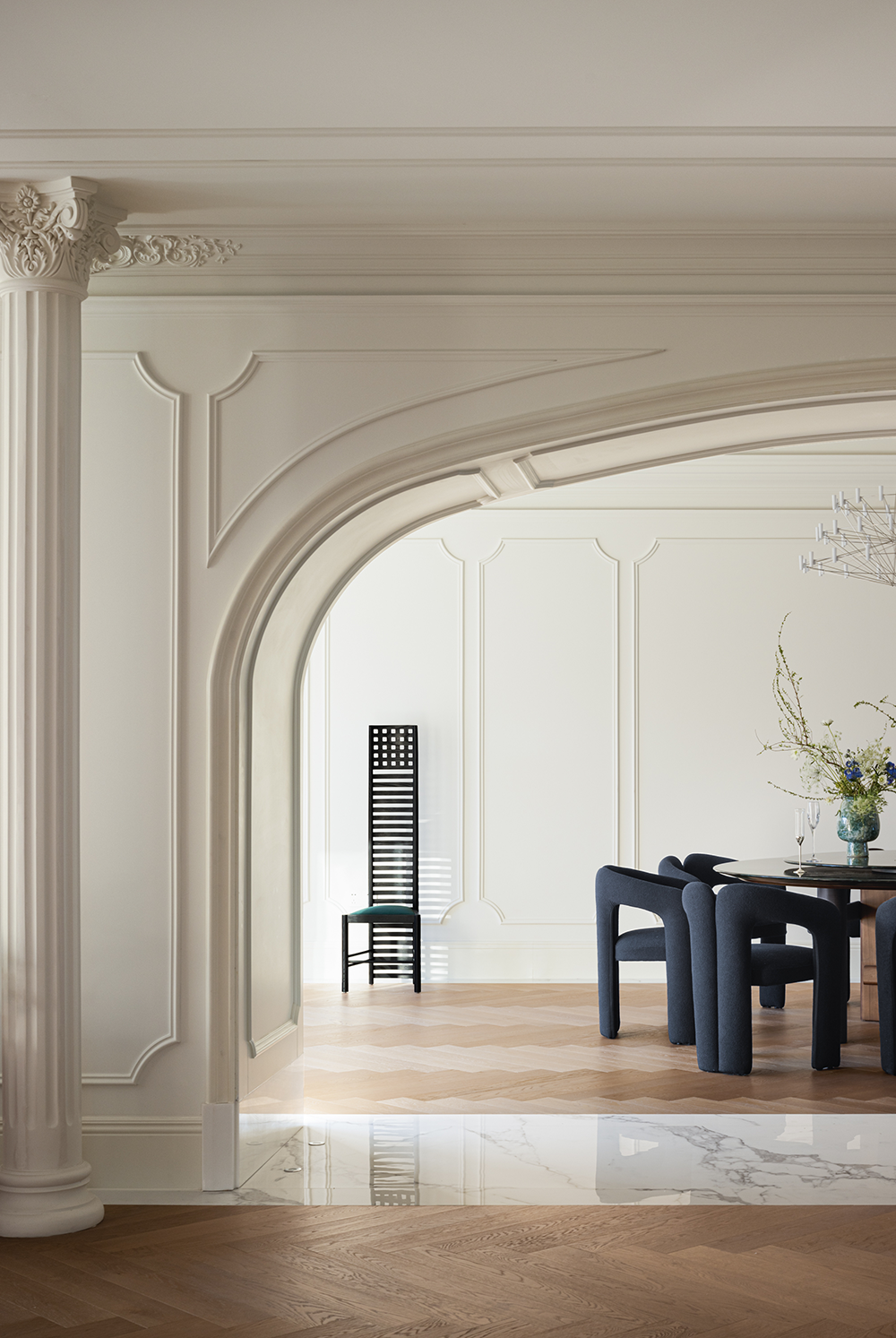 800㎡法式大宅:优雅与艺术共生丨中国浙江丨力设计机构-18