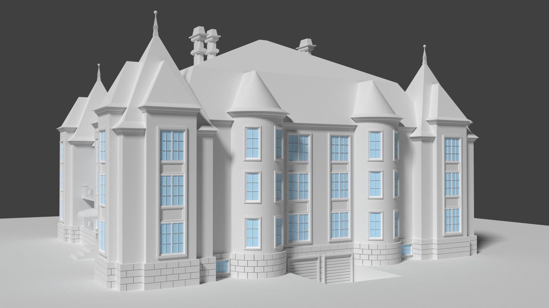 Экстерьеры коттеджей-9