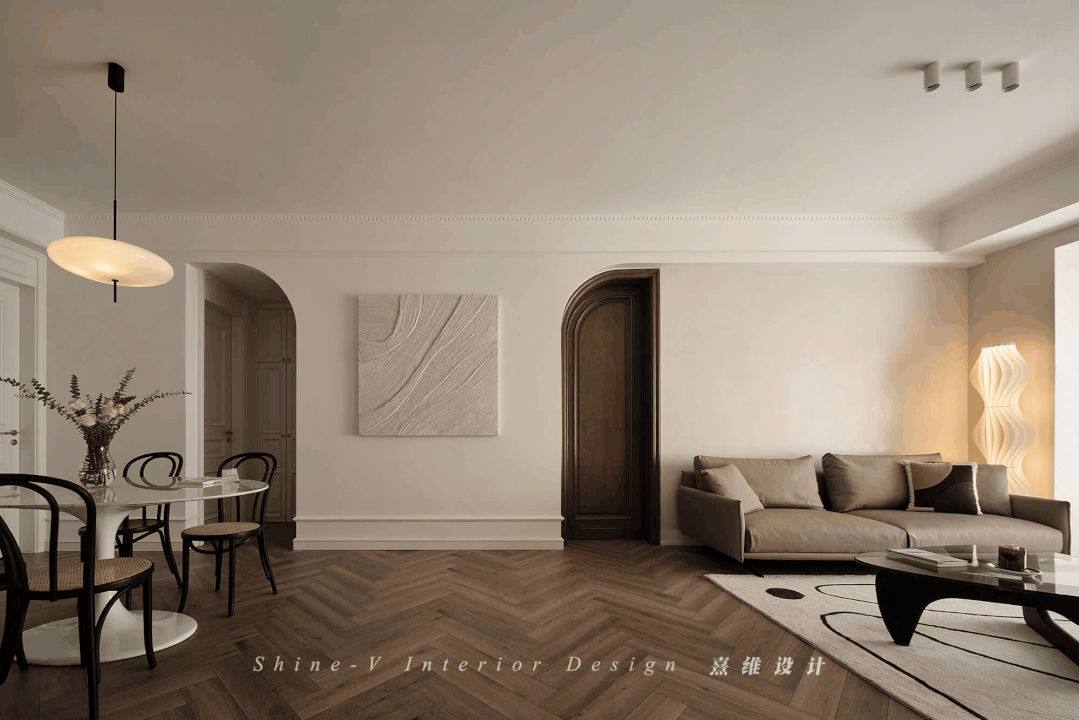 啡夏 · 120㎡轻复古法式优雅之家丨中国南京丨熹维设计-58