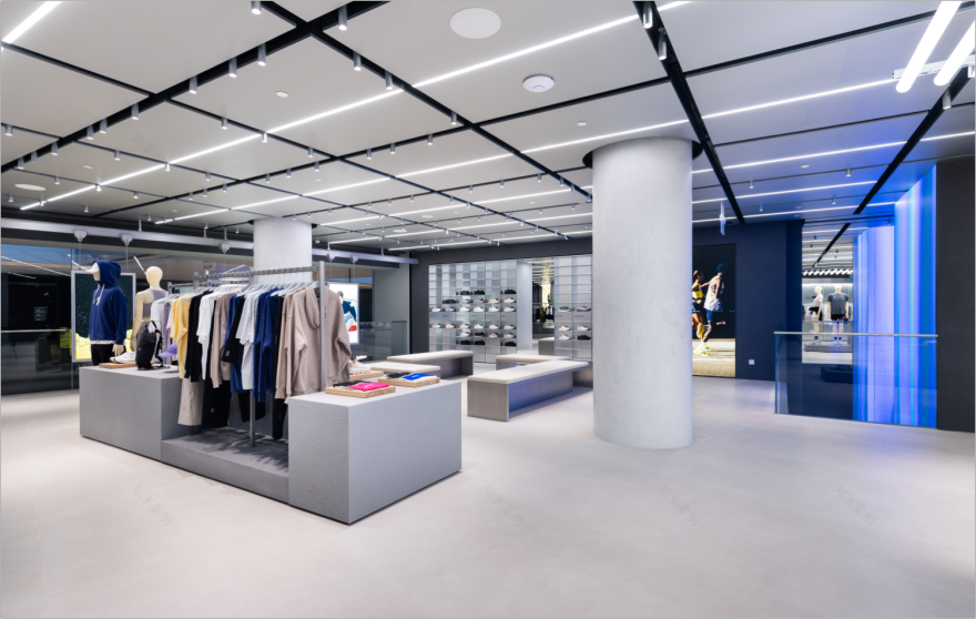 新加坡樟宜机场On零售店丨On品牌苏黎世总部内部设计团队-6