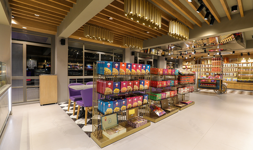 印度宫殿风格甜品店,传统奢华与现代简约的完美结合-10