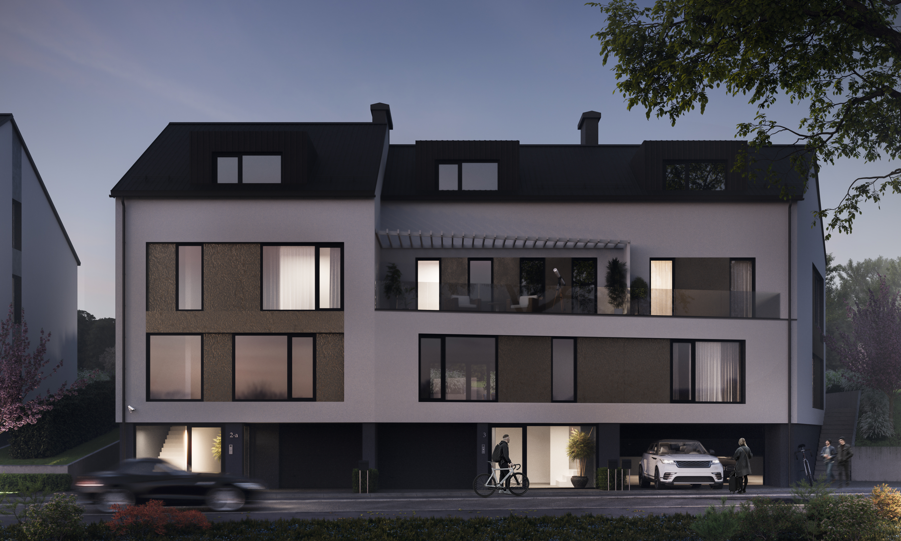 大型联排别墅丨卢森堡-7