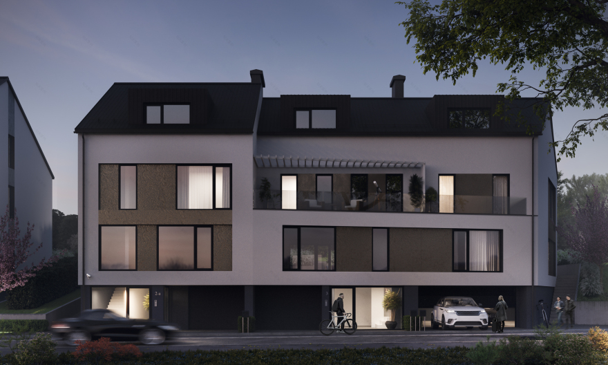 大型联排别墅丨卢森堡-7