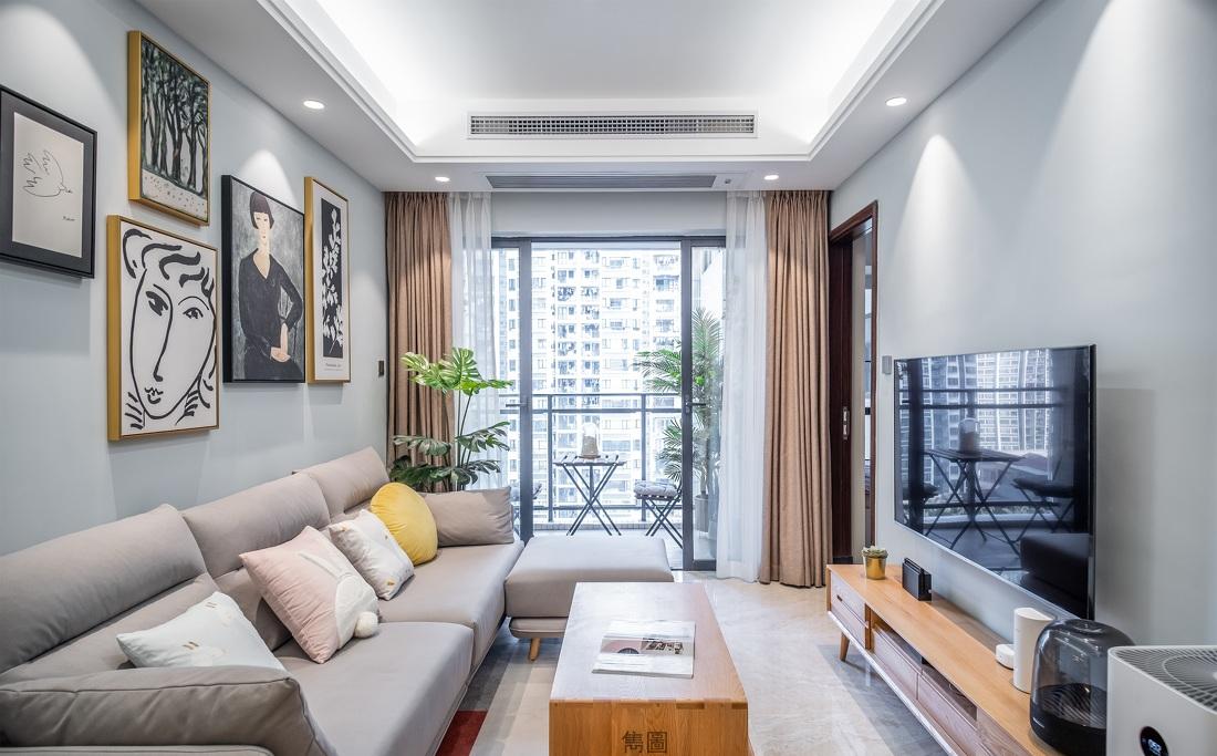 广州市祈福缤纷汇 55㎡甘小姐宅设计-0