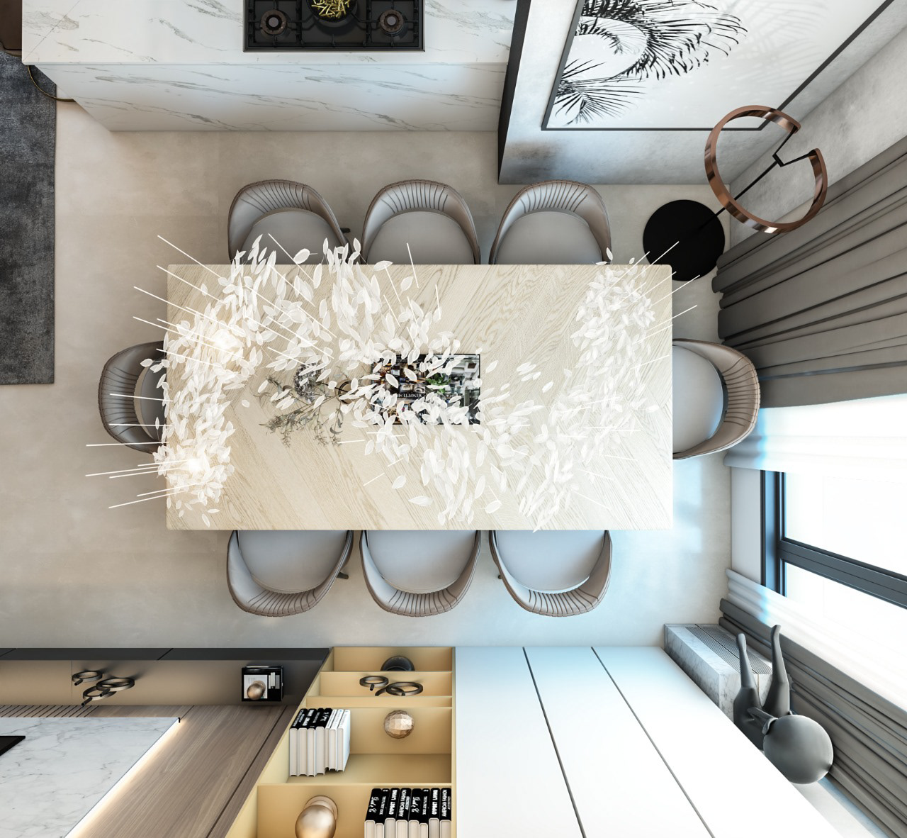 Bayan's Home Design  室内设计丨约旦安曼-1