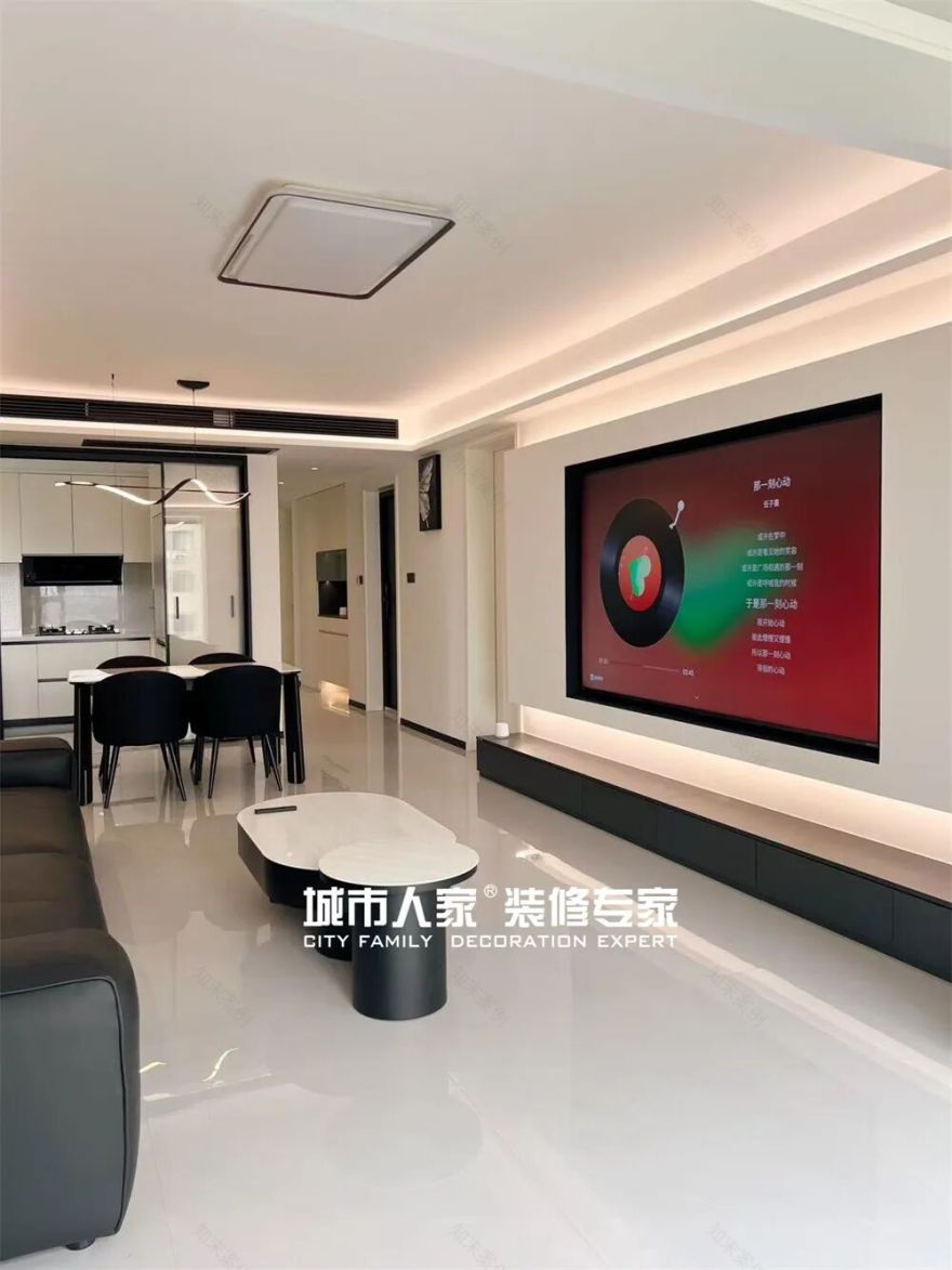 【完工实景】东湖龙城140㎡现代简约的高级感,藏在「少即是多」的哲学里-11